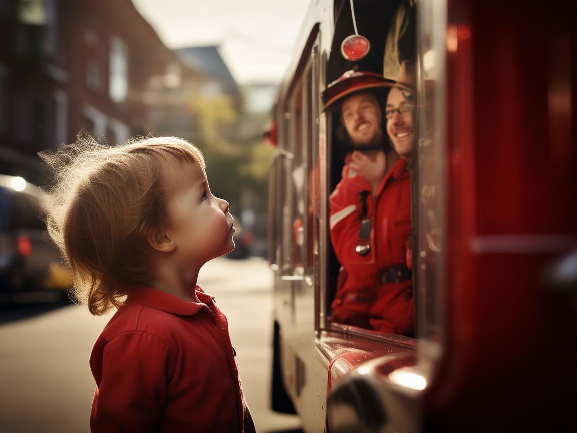消防员,孩子成长路上的别样英雄榜样 消防员,孩子成长路上的别样英雄榜样