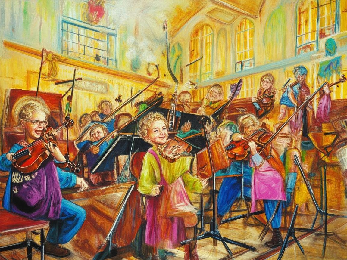 奏响儿童健康成长的音乐会