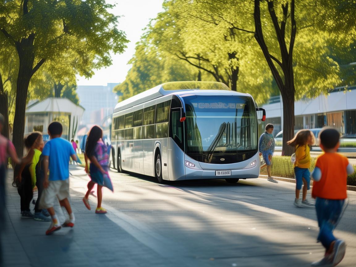电动公交车与儿童健康出行