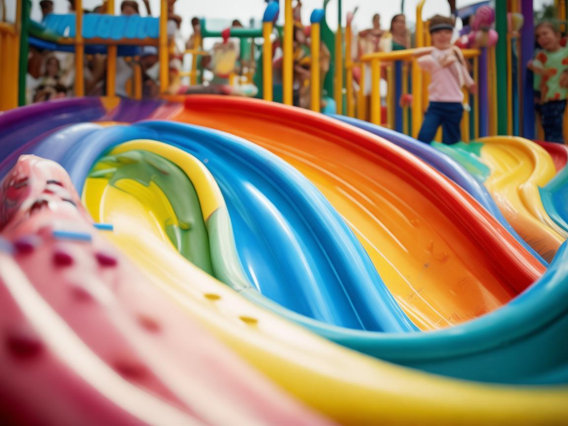 滑梯，孩子成长中的别样健康伙伴