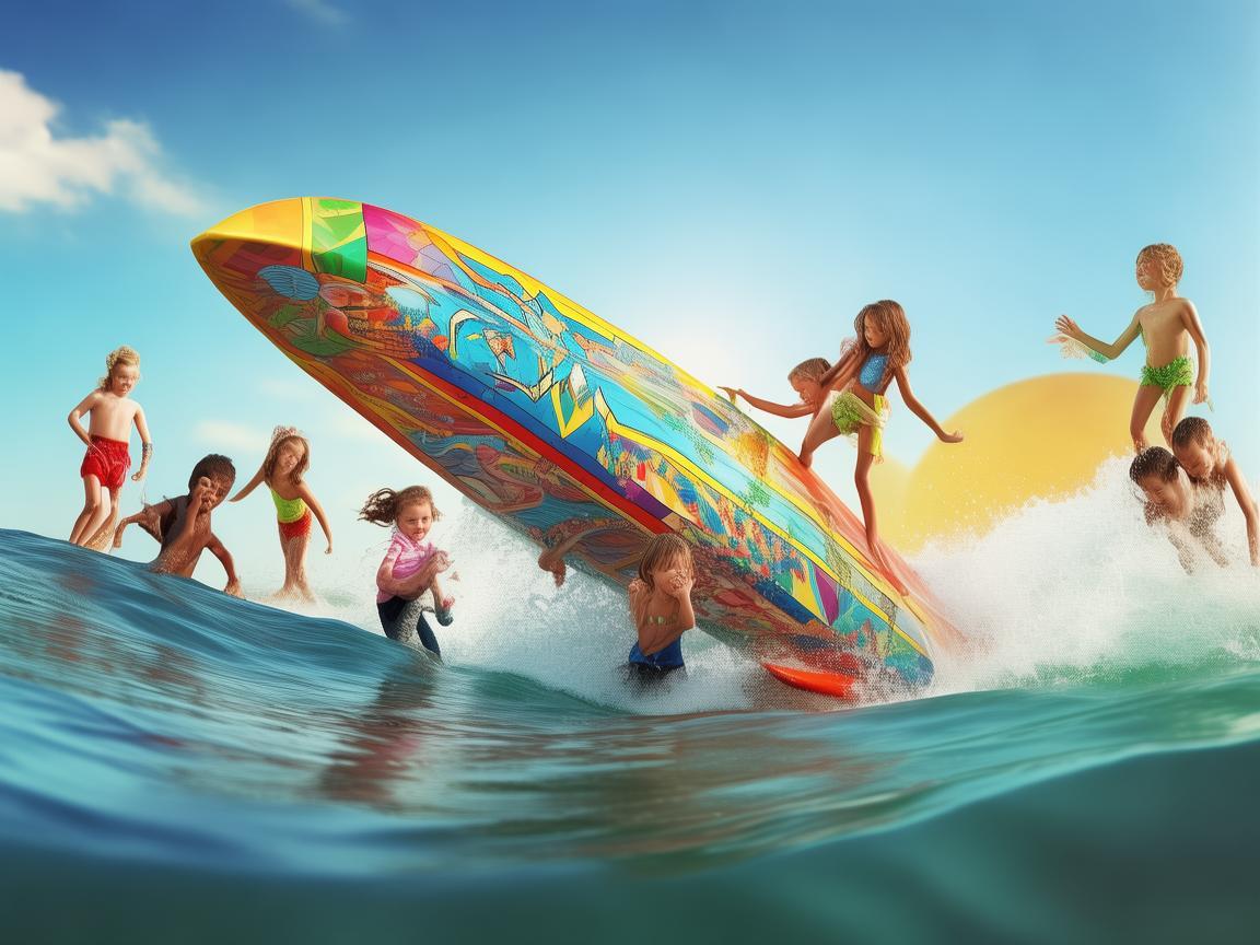 冲浪板与儿童健康，探索别样关联