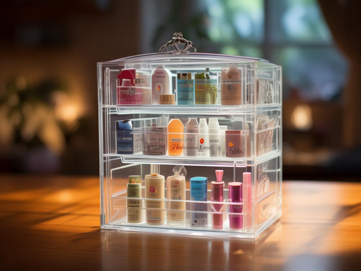 如何安全地让儿童远离化妆品，一个化妆品收纳盒的智慧之问