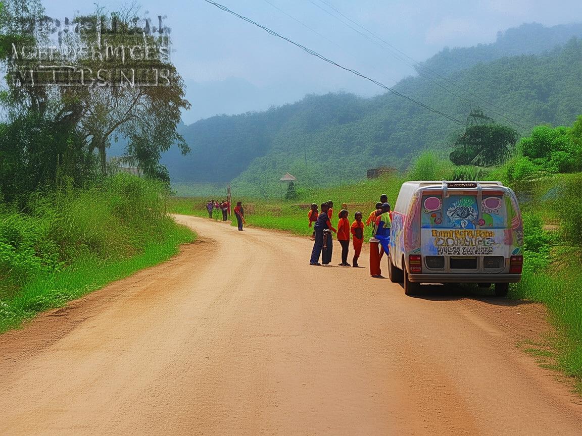 县道上的儿童健康守护，如何确保偏远地区儿童的安全就医通道？