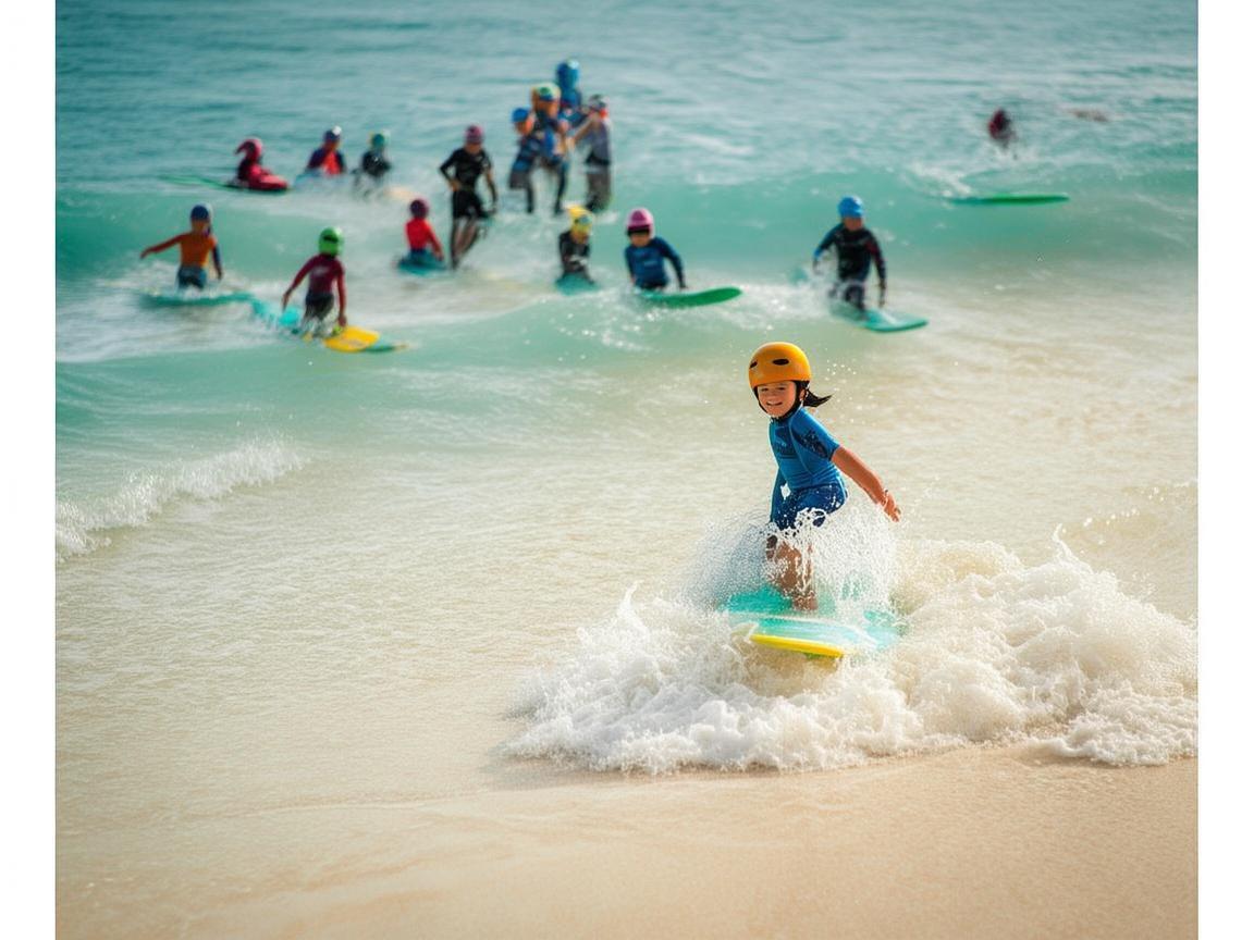冲浪，儿童安全与乐趣的平衡点