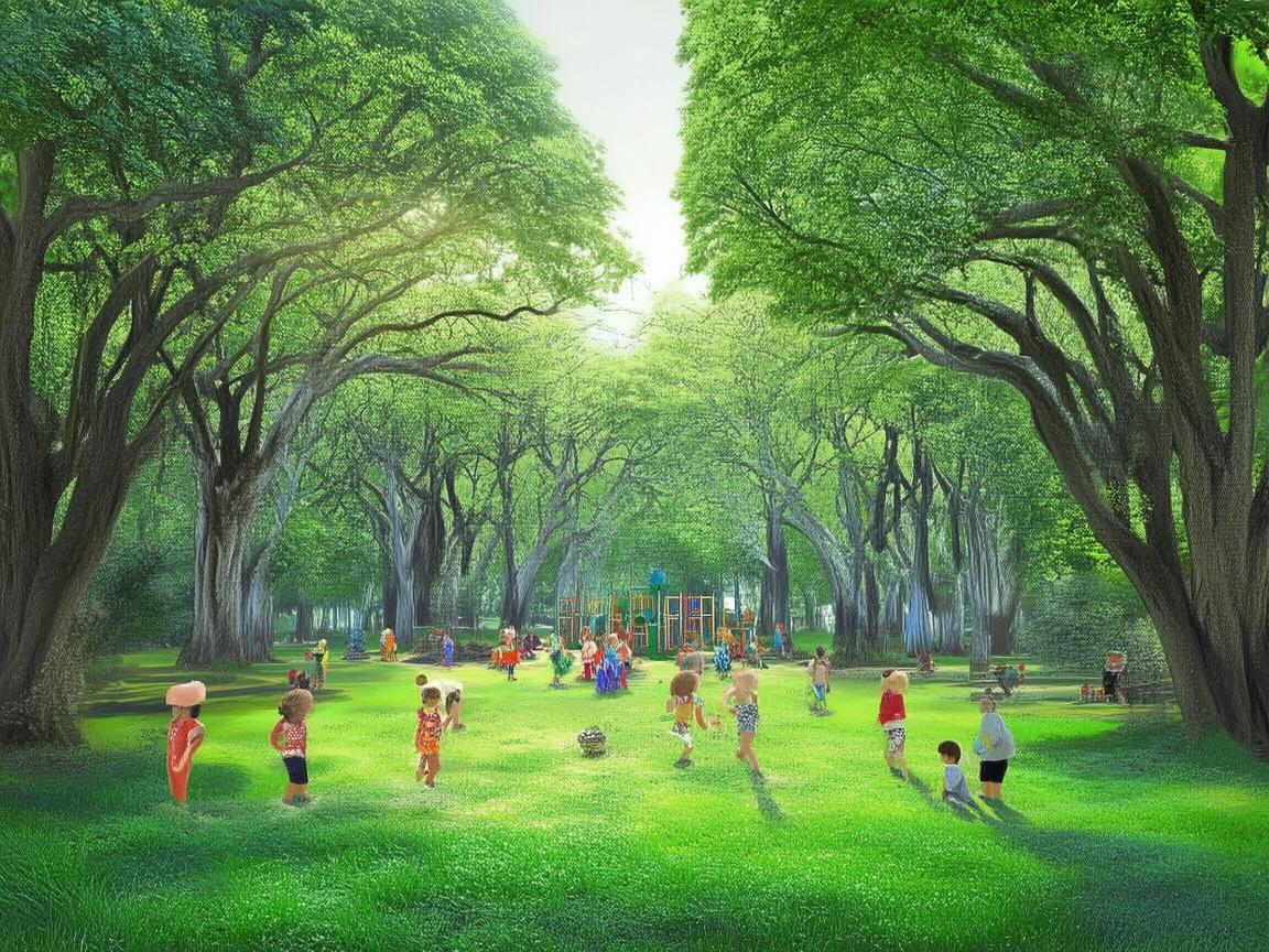绿地广场,儿童户外活动安全与健康的平衡点? 绿地广场,儿童户外活动安全与健康的平衡点?
